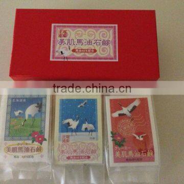 Horse Oil Skin Soap Hokkaido