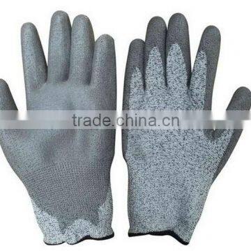 PU Coated Cut Resistant Gloves For Glass Handling ZM779