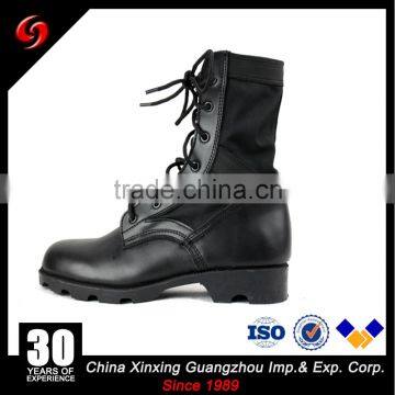 Saudi Arabia army Genuine Leather with Polyester Oxford jungle Military Boots