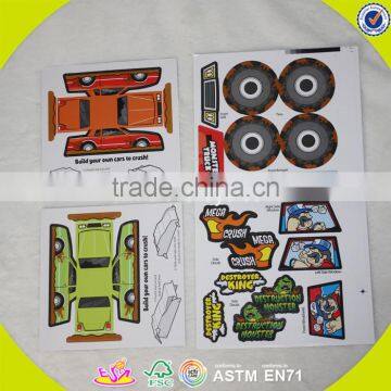 2017 New Products Educational Wooden Kids Diy Toy W03B051 photo-4