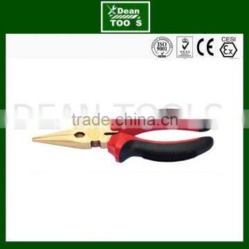 PROFESSIONAL ALUMINUM COPPER ALLOY NON SPARKING LONG NOSE PLIERS