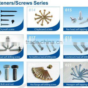 Pan Head Galvanized Self Drilling Screw, Round Head Drilling Screws photo-2