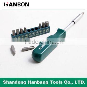 11PCS Precision Tool Kit with Plastic Handle