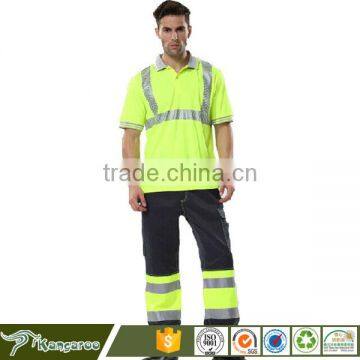 Insulation Reflective Strips Reflective Polo Shirt Clothes photo-4
