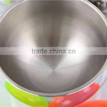 Spherical Stainless Steel Ice Bucket Ice Container With Lid photo-5