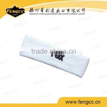 Promotional Sport Customized Embroidery Logo Towel Cotton Headband photo-5