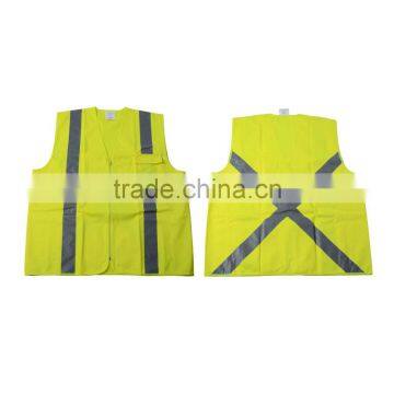 Printed Warning Reflective Safety Child Vest