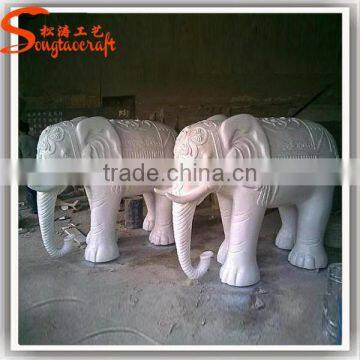 2016 China New Design Fiberglass Statue Animal Elephant Statue for Sale photo-6