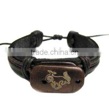 Leather Bracelet/hair Accessory