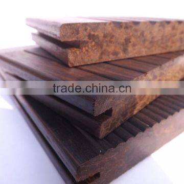 ISO14001 Certificate Carbonized Horizontal Bamboo Flooring , Bamboo Wood Flooring