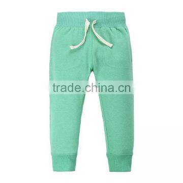 100% cotton knitted children sweatpants