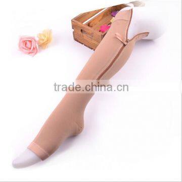 hot sell ZIP-UP compression socks zip sox