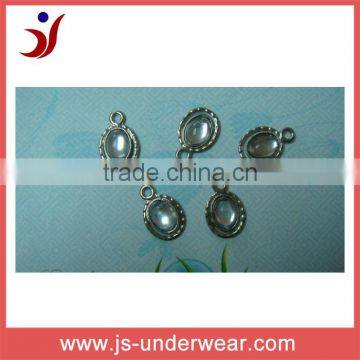 High-end grade fancy hotselling underwear metal accessories , crystal underwear accessories