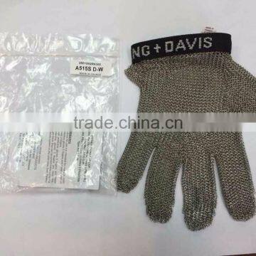 FRANCE WHITING DAVIS STAINLESS STEEL MESH SAFETY GLOVES photo-3