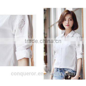 Business Women Popular and Beautiful Cotton Shirt photo-4