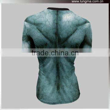 2016 Marvel Superhero T-shirt Tee Running Compression Shirts photo-4