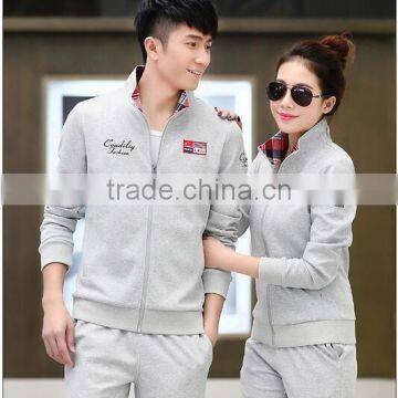 wholesale activewear comfortable grey unisex sportswear