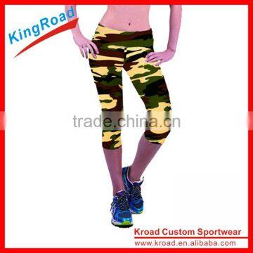 Factory Custom Women New Design Yoga Pants and Fitness Capri Leggings photo-2