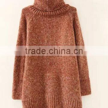 2017 Women Ladies Pullover Turtleneck Cashmere Sweaters China photo-1