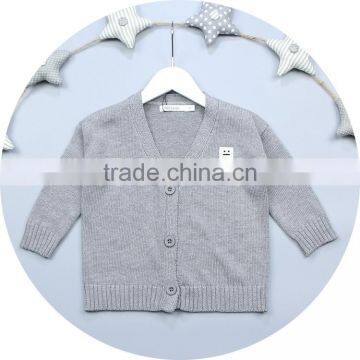 Custom Boys School Cardigan Sweater Sport Knitted Kids Cardigan Sweater photo-6