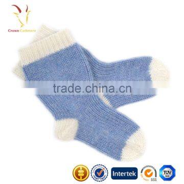 Cute Baby Cashmere Romper Set Romper Hat Sock Sets photo-3