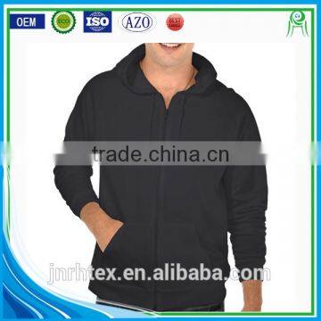 Custom Prinit Cotton Zipper Sweatshirt no Hood photo-5