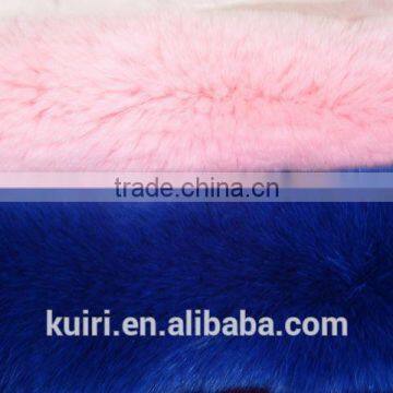 Factory Supply 100% Real Dye Rex Rabbit Skin / Rex Rabbit Fur Skin Pelt For Clothes photo-6