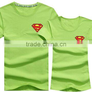 2016 Top Fashion Black Print Couple T-Shirt