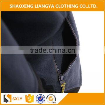 Men's Polyester Customized Designs Black Winter Coat