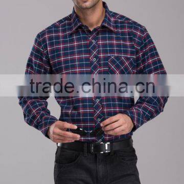 Bulk Wholesale Plaid Flannel Shirt European & America Style With Competitive Price photo-3