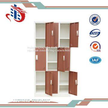 Metal Steel 9 Door Storage Locker Swimming Pool Storage Locker photo-2
