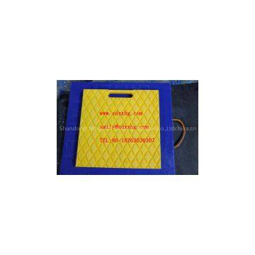 HDPE Plastic Outrigger Pad /Crane Mat /durable Outrigger Pad /fiberglass Outrigger Pad /plastic Cribbing Plate photo-3