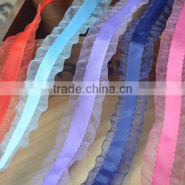16~38mm Organza Lace Trim for Decoartion photo-5