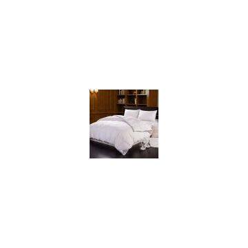 Washed White Duck Down Feather Filled Duvet, Comforter, Insert