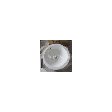 Round washing basin composite acrylic, polyester with gel coat,elegant look and cool feel bathroom w