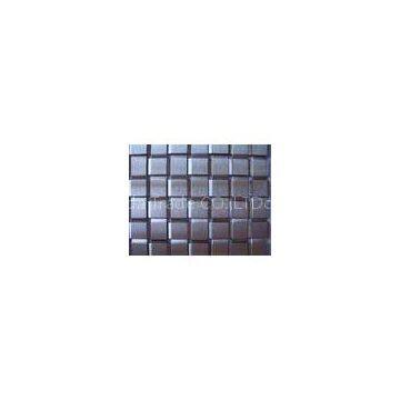 \'Tile\' Type Decorative Metal Fabric,Flat Wire Square Woven Mesh,Stainless Steel