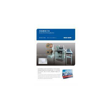 DOUBLE WIRE BINDING MACHINE