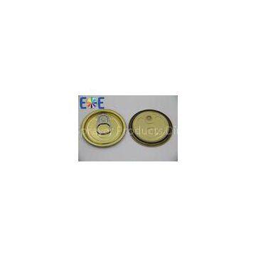 Food Grade Easy Open End For EOE Can Caps Tinplate Can / Cat Food Can Lids