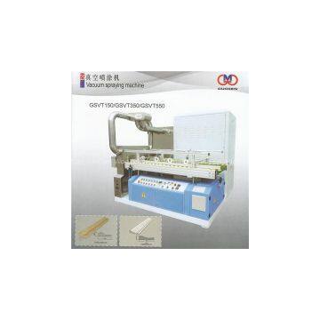 Vacuum spraying machine