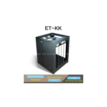 Cheap 3D Printer Large Build Size Manufacturer Yite ET 3D Technology One Year Warranty photo-3