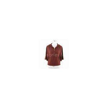Ladies' Hoodie Sweater, Made of 100% Rabbit Wool