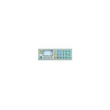 Gloss PC Flexible Membrane Switch Panel For Electronic Reading Machine