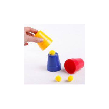 Classic Magic Trick Toy Cups And Balls