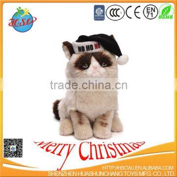 Christmas Grumpy Cat plush toy