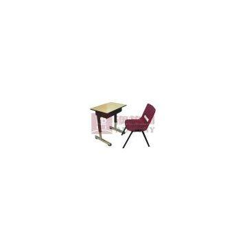 sell student desk and chair(school furniture)ST-0502 Square Tube Adjustable Desk & Chair