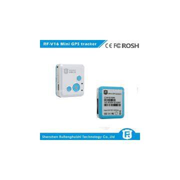Sos Panic Button Small Personal Gps Tracker Mini for Kids Baby Old People Rf-v16 photo-2