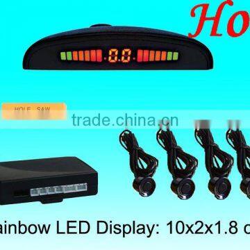 Wireless LED car parking sensor,hot sale cheapest car parking sensor---WRD037C4