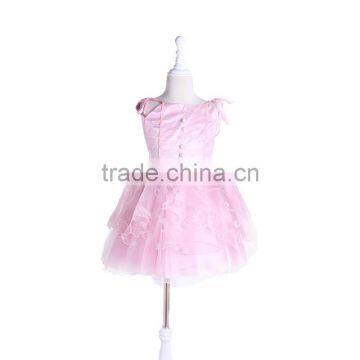 PF2034B girls puffy dresses girls erotic dress flower girl net dresses