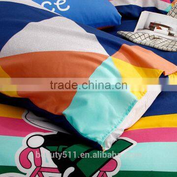 Cheap Colorful Bedding Set/ Bed Sheet BS293 photo-2