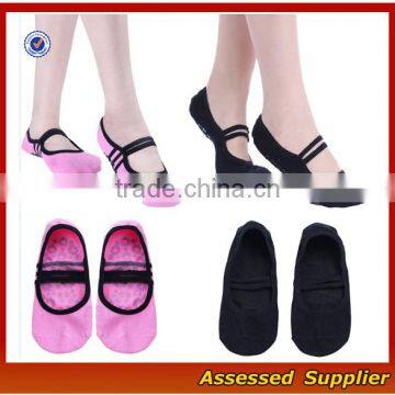 FXS149/ Cheap Custom Colorful Yoga Pilates Ballet Socks photo-3